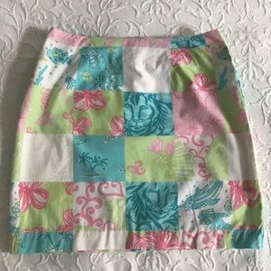 Lilly Pulitzer “Last Chance Patch“Miniskirt